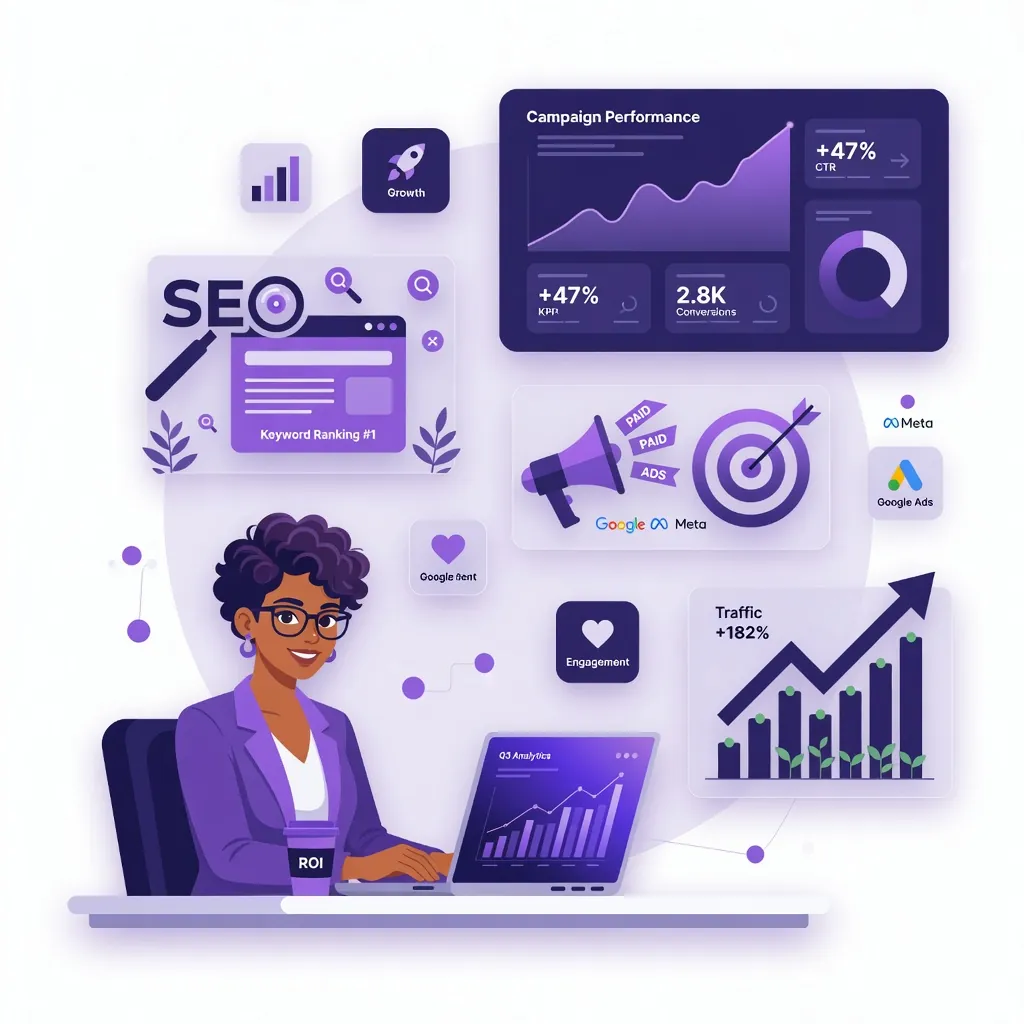 Специалист по трафику и SEO — настройка рекламы и продвижение сайтов